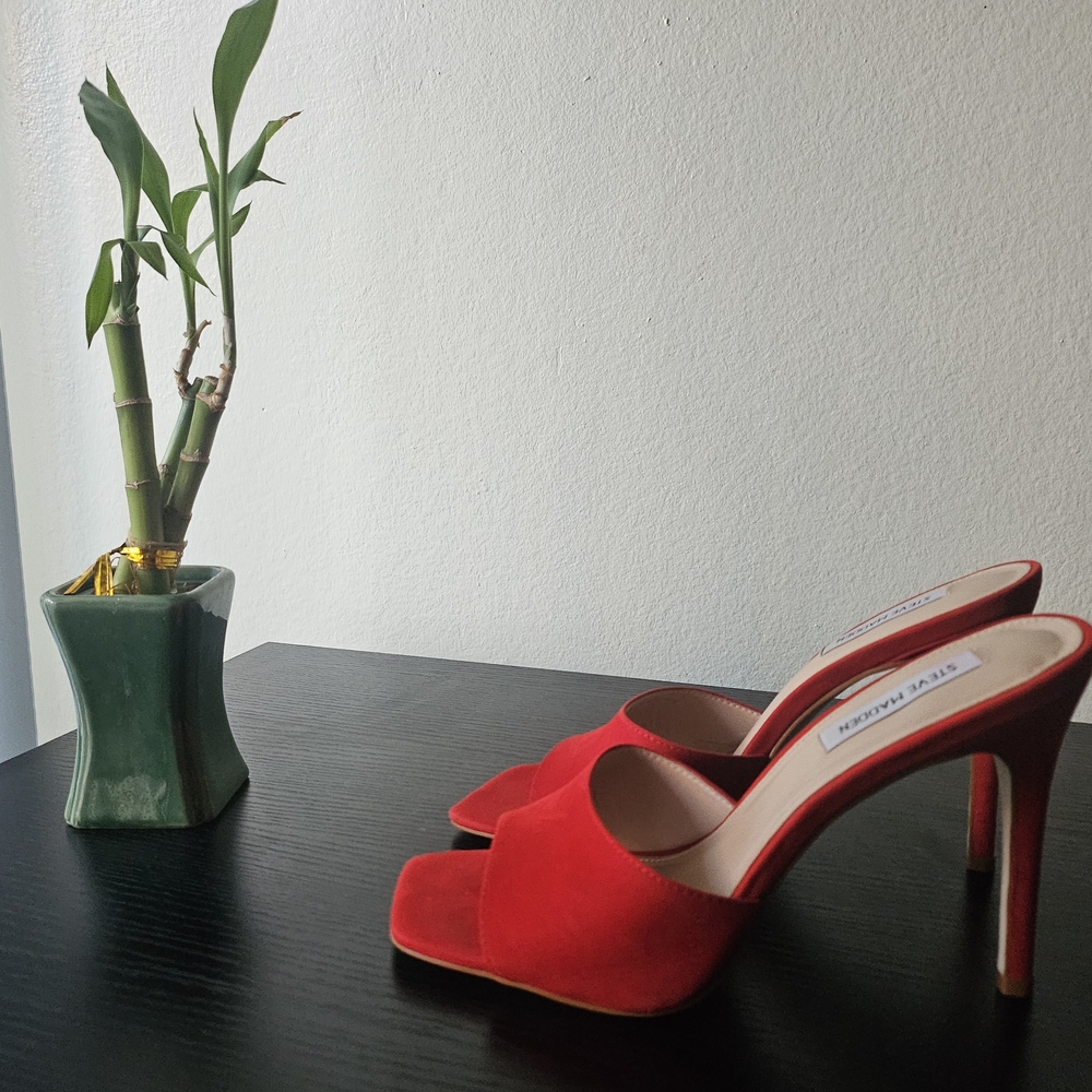 Steve Madden Bold Red Heels